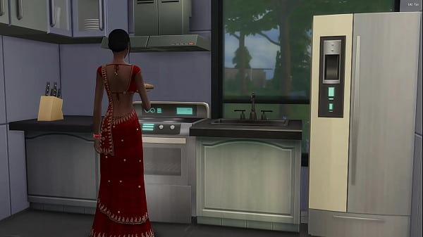 Indian stepmother goes to her stepson’s room to apologize for arguing with him because he caught him masturbating – india creampie